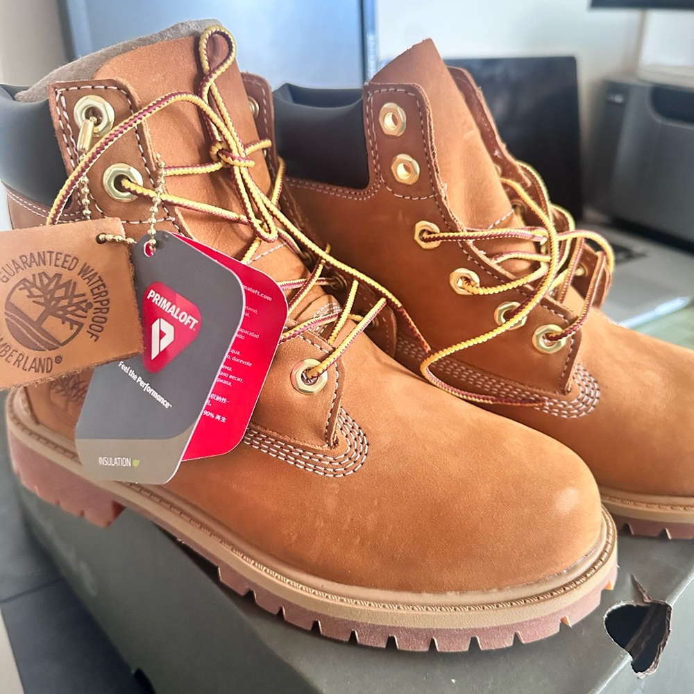 Timberland Wheat Nubuck Waterproof Boots